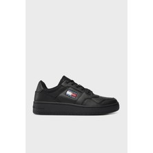 Tommy Hilfiger Retro Deri Sneaker Ayakkabı Erkek Ayakkabı Em0Em01395 Bds