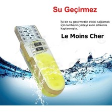 Le Moins Cher Silikon T10 Park Plaka LED Ampül Beyaz 2 Adet