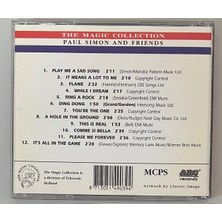 Paul Simon And Friends CD (Orjinal 1990 Dönem Baskı)