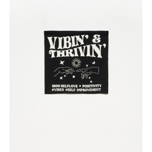 Dilvin 20669 Baskılı Crop Top-Siyah