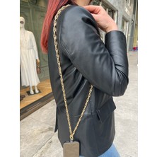 Cherry Carter Telefon Askısı Gold