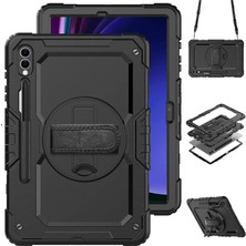 MobaxAksesuar Samsung Galaxy Tab S9 Ultra X910 Kılıf Defender Askılı Pars Case Fuji