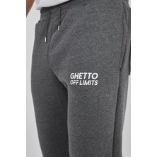 Ghetto Off Limits Basic Unisex Antrasit Melanj Eşofman Altı