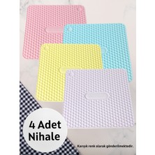 Silicone ERA Silikon Kare Nihale 4'lü Set