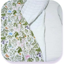 Salter Ev Moda Çiçek Desenli Çift Taraflı 7kg 150X200 Ağır Yorgan/battaniye