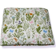 Salter Ev Moda Çiçek Desenli Çift Taraflı 7kg 150X200 Ağır Yorgan/battaniye