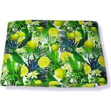 Salter Ev Moda Limon Desenli Çift Taraflı 7kg 150X200 Ağır Yorgan/battaniye