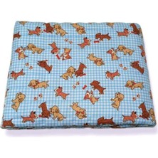 Salter Ev Moda Köpek Desenli Çift Taraflı 7kg 150X200 Ağır Yorgan/battaniye