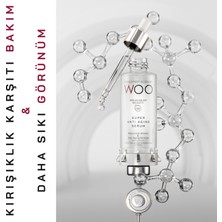 Woo Skin Expert Academy Super Anti Aging; Yaşlanma ve Kırışık Karşıtı HexaPeptide Dolgunlaştıcı Bakım Serumu 50ml Peptide Komplex Sarkma Karşıtı