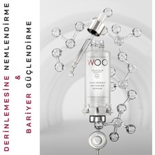 Woo Skin Expert Academy Ultra Hyaluronik Asit Moleküllü Yoğun Nemlendirme, Dolgun Görünüm ve Sıkılaştırma Etkili Cilt Bakım Serumu 50ml Tüm Ciltler için