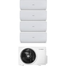 Bosch A++ 36000 BTU 1 Dış + 4 Iç Ünite (2X9000 +12000 + 18000 BTU) Multi Inverter Klima