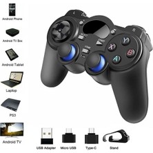 Yenilzd 2.4ghz Android Telefon Kablosuz Oyun Kolu Gamepad Pc Tv Box Ps3