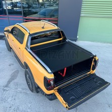 S-Dizayn Ford Ranger 4 S-Back Sürgülü Kapak Siyah V1 2023 Üzeri