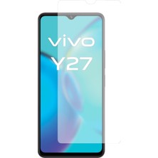 Case World Vivo Y27 Temperli Ekran Koruyucu Kırılmaz Cam