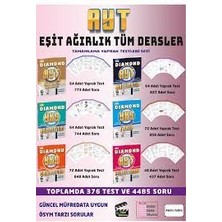 Gür Yayınları Diamond AYT  Eşit Ağırlık Tüm Dersler Tamamlama Yaprak Testleri Seti