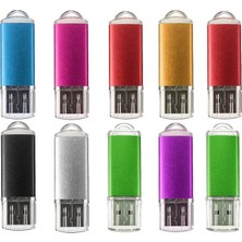 Newtık USB 2.0 Flash Sürücü Başparmak Kalem Veri Depolama 64GB 5 Adet Windows Xp/ 2000/ Vista/ 7/ 8/ 8.1/ 10,green (Yurt Dışından)
