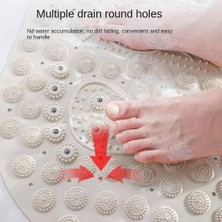 Haitn Masaj Pvc Anti-Slip Mat, Mıknatıs Banyo Mat Banyo Zemin Mat Küvet Duş Odası Ayak Mat (Yurt Dışından)