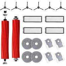 Passing Roborock Q Revo Robot Emme Istasyonu Için Aksesuar Seti, Yedek Parçalar Ana Fırçaları, Mendilleri, Hepa Filtreleri Içerir (Yurt Dışından)