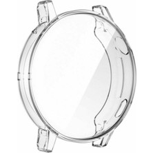 Nanospace Huawei Watch Gt3 42MM Ile Uyumlu Önü Kapalı Silikon Ekran ve Kasa Koruyucu Kılıf