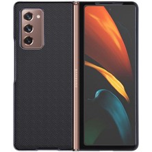 Seashell Digital Samsung Galaxy Z Fold2 5g Için Naylon Doku Yumuşak Silikon Telefon Kılıfı (Yurt Dışından)