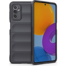 Seashell Digital Samsung Galaxy M52 Için 5g Tpu Şok Geçirmez Anti-Slip Phone Kılıfı Kesin Kesim Kamera Koruma Guardian-Dark Gray (Yurt Dışından)