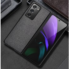 Seashell Digital Samsung Galaxy Z Fold2 5g-Black Için Bez Doku Telefon Koruyucu Kabuk (Yurt Dışından)