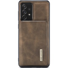 Seashell Digital Samsung Galaxy A73 5g-Coffee Için Damla Korumalı Iyi Korumalı Destek Kablosuz Şarj Çıkarılabilir 2'si Bir Direk Cüzdan Cep Telefonu Kılıfı (Yurt Dışından)