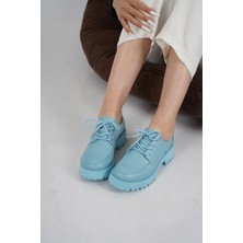 Osso Deri Bebe Mavi Kadın Casual Ayakkabı 231108118