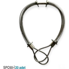 Sapancı SPC60-İ Whip Check Safety Cables Hortum Tutucu 316 Inox 20 Adet