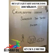 Rimafol Beyaz Yazı Tahtası Folyosu 67CMX2M 200 Micron