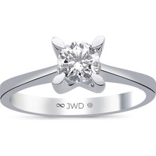 JWD Diamond 0.52 Ct F-G Si 3.15 gr 14 K Jwd Tek Taş Yüzük