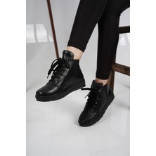 Osso Deri Siyah Kadın Spor Bot 202110230