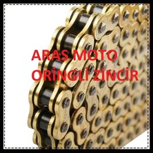 Aras Moto Bajaj Pulsar Ns 150-NS 160-AS 150 Teker Zinciri 136 Bakla 4*28 Oringli Tayvan