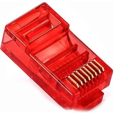 Powermaster PM-22701 RJ45 Kırmızı Soket