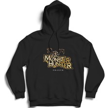 The Fame Monster Hunter, Canavar Avcısı, Game Oyun Kapüşonlu Sweatshirt Hoodie