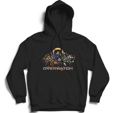 The Fame Overwatch, Oyun, Game Kapüşonlu Sweatshirt Hoodie