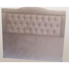 Bengi Ticaret Başlık 90308 DK Çift Kişilik 140 lık Tay Tüyü Kumaş Kapitoneli Sütlü Kahve Renk ElYapım