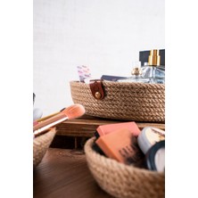 Concise Natural 3lü Hasır Sepet Organizer Çok Amaçlı Düzenleyici