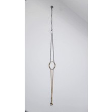 Stainless Steel Iki Renk Çelik Bileklik