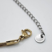 Stainless Steel Iki Renk Çelik Bileklik