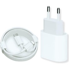 Bakeey Apple iPhone 20W Hızlı Şarj Özellikli Usb-C Power Güç Adaptör ve Kablosu Iphone Şarj Adaptörü