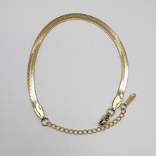 Stainless Steel Italyan Zincir Çelik Bileklik