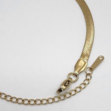 Stainless Steel Italyan Zincir Çelik Bileklik