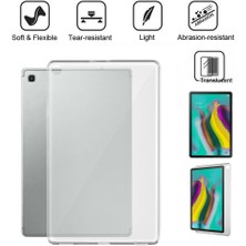 TahTicMer Lenovo Tab M10 TB328FU ile Uyumlu Kılıf Silikon Şeffaf 0.2 mm Transparan Ultra Ince Komple Arka Koruma Tpu 10.1 Inç