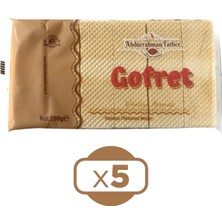 Abdurrahman Tatlıcı Gofret Vanilyalı 200 gr 5 Li