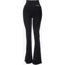 Hummel Hmlmerina Kadın Eşofman Altı 931854-2001 Yüksek Bel Rahat Kalıp Siyah