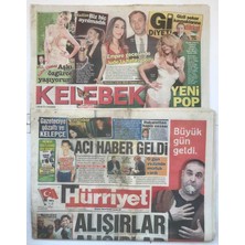 Gökçe Koleksiyon Hürriyet Gazetesi Kelebek Eki Ile 1 Nisan  2010 - Izmiri Türkler Yaktı    GZ7464