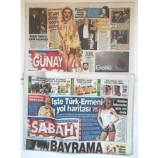 Gökçe Koleksiyon Sabah Gazetesi Günaydın Eki Ile  24 Nisan 2009 - Hadise Internette Açık Ara Önde  GZ7560