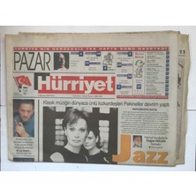 Gökçe Koleksiyon Hürriyet Gazetesi 4 Haziran 2000  - Klasik Müziğin Dünyaca Ünlü Kızkardeşleri Pekineller Devrim Yaptı  GZ7822