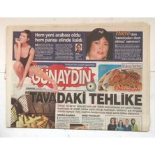 Gökçe Koleksiyon Sabah Günaydın Gazetesi  24 Nisan 2004 - Tavadaki Tehlike    GZ8229
